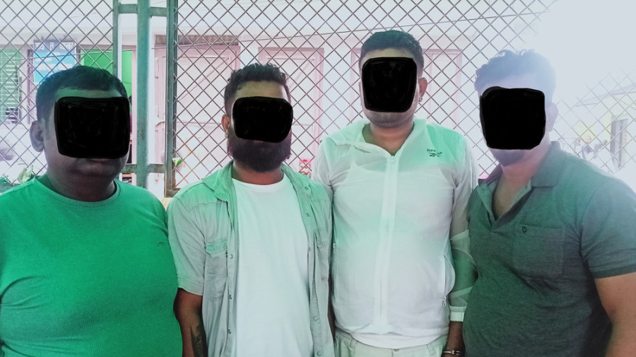 Four including Indian national arrested on charge of betting