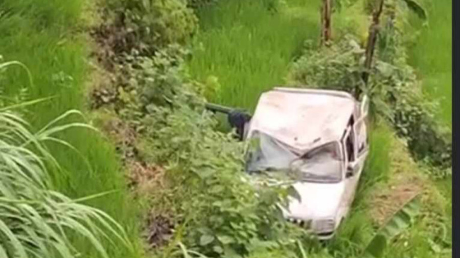 Six injured in Palpa jeep accident
