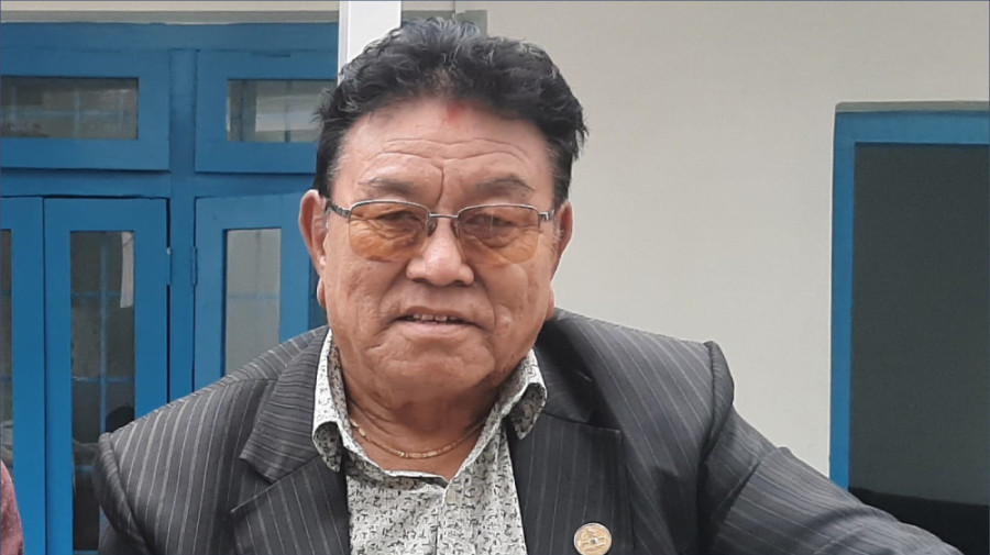 Former lawmaker Aang Tawa Sherpa surrenders to police