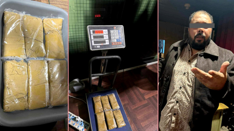 Egyptian national arrested with 6.5 kg gold from Kathmandu airport