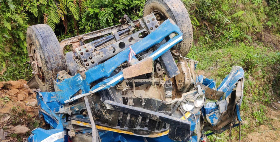 Two die, one injured in Kavre truck accident