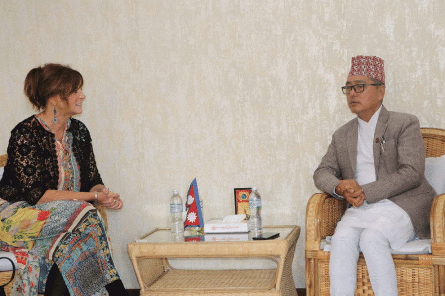 Australian envoy calls on Deputy Prime Minister Lingden