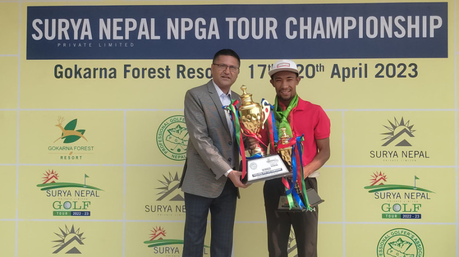 Amateur Tamang retains Surya Nepal Tour Championship