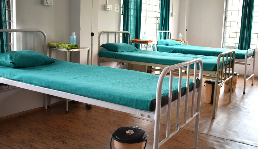 Bed occupancies at private hospitals across the country decline to almost half