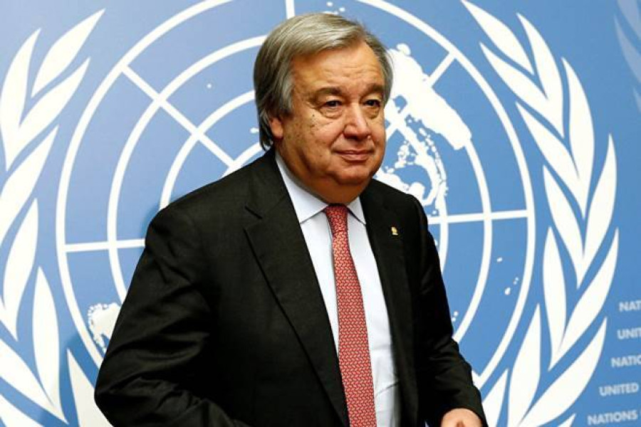 UN general secretary coming on October 29