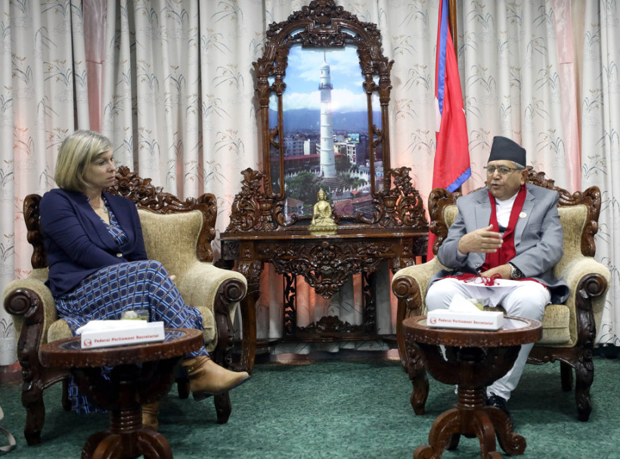 British envoy meets House Speaker Ghimire