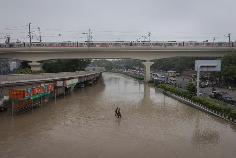 Floods force Indian capital to shut schools, offices, and plan water rationing