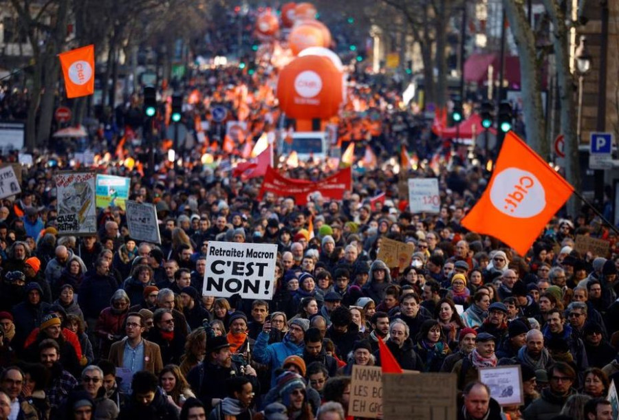 Protests across France to test government resolve over pension reform