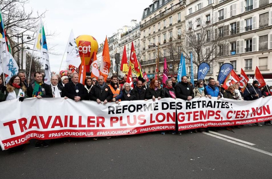 France faces another day of nationwide protests against Macron’s pension plans