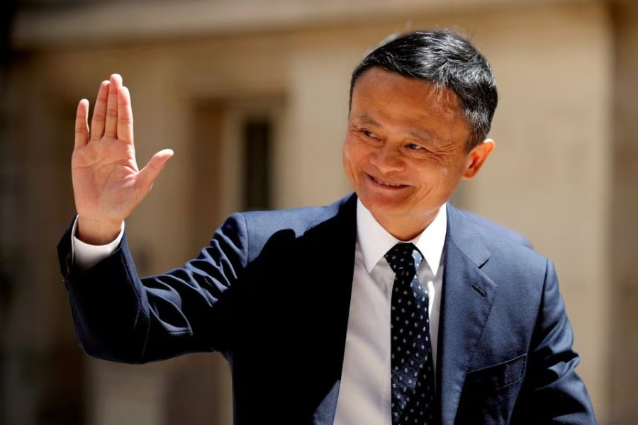 Chinese tycoon Jack Ma in town