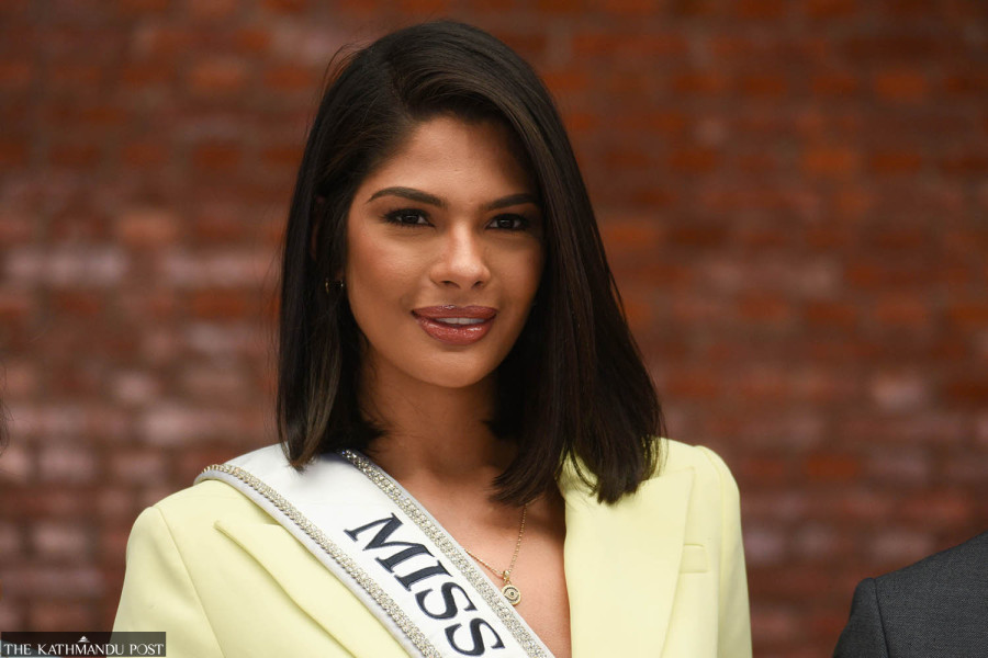 Miss Universe 2023 Sheynnis Palacios in Nepal
