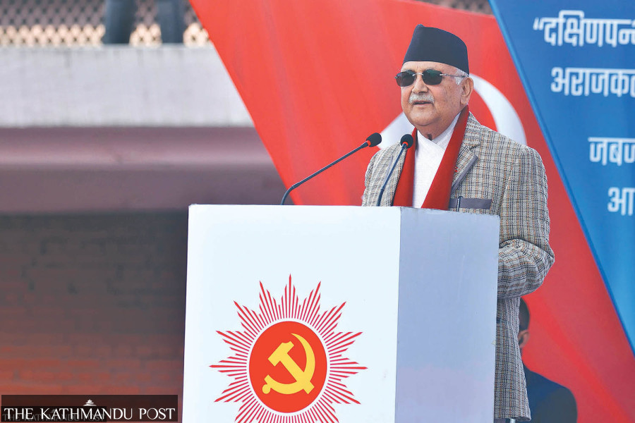 Is Oli losing grip within his own party faction?