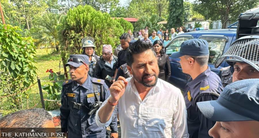 Rabi Lamichhane remanded into custody for six days in fraud and organised crime