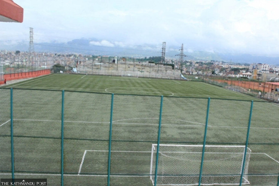 SAFF U-20 matches moved to Satdobato from battered ground