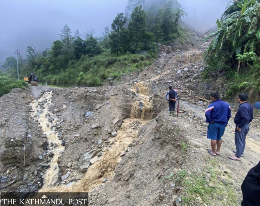Landslides, floods disrupt vehicular movement across country for second day