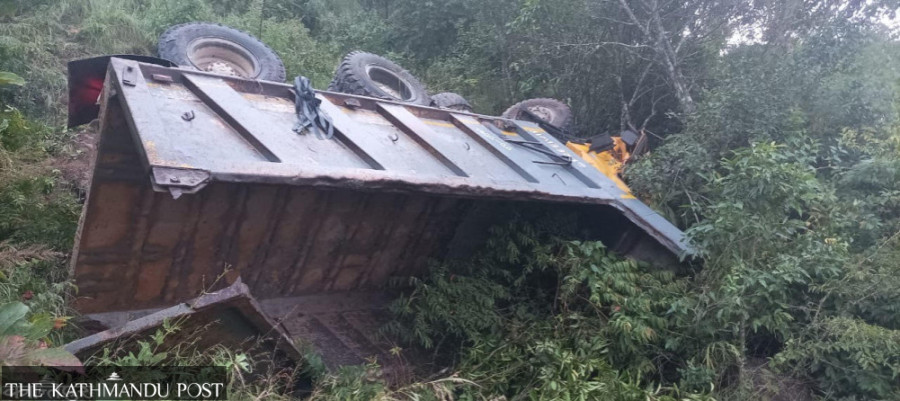 Tipper driver killed in Dang road accident