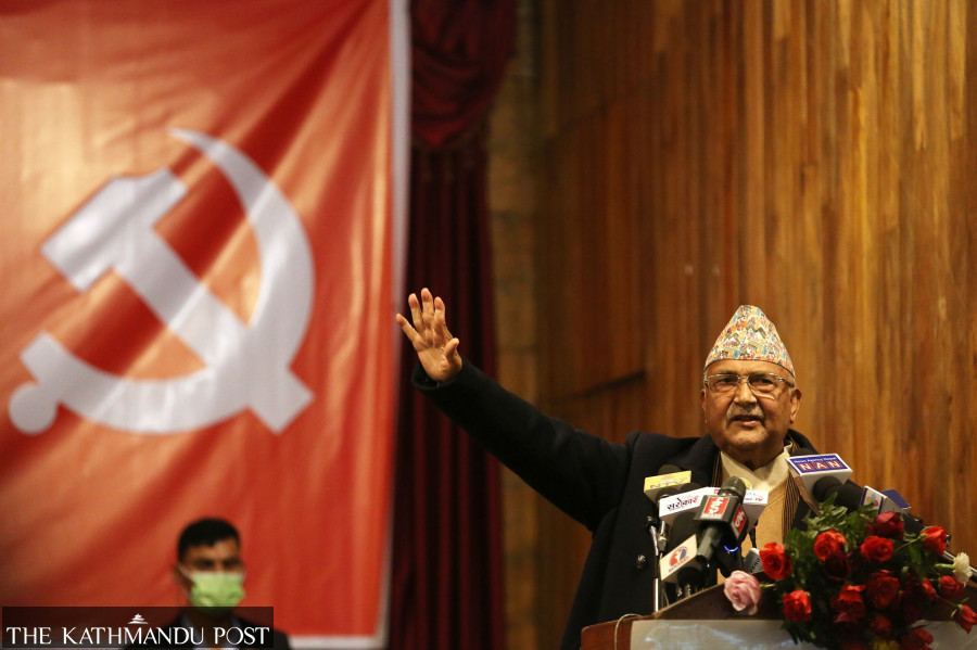 Oli dismisses left unity, stresses national unity