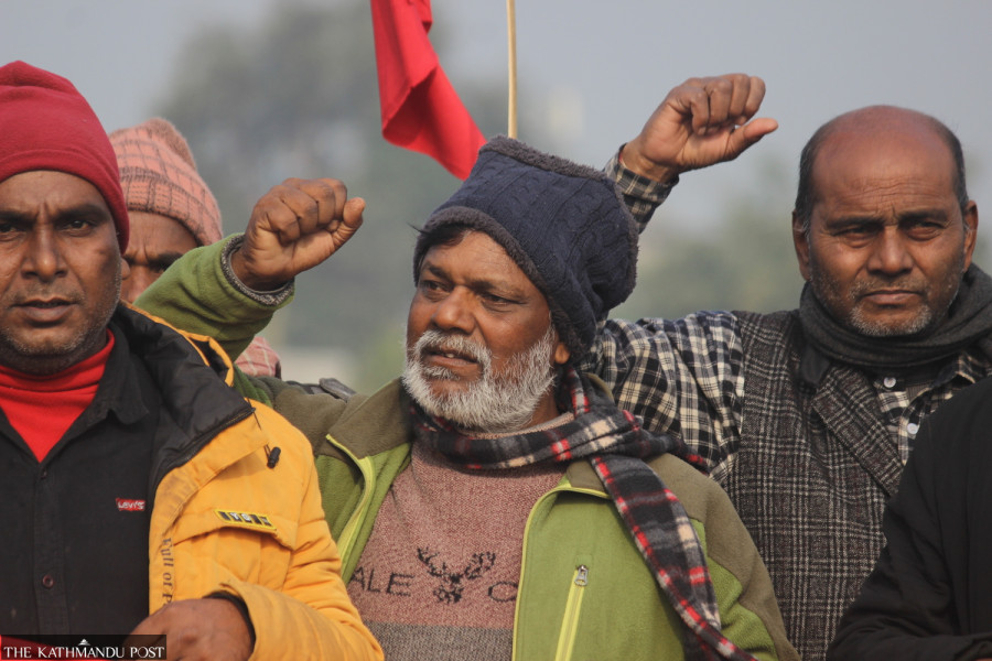 Long march as resistance