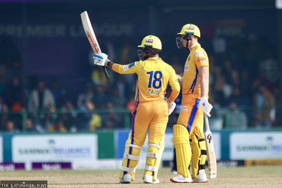 Sudurpaschim Royals set the target of 188 runs to Lumbini Lions