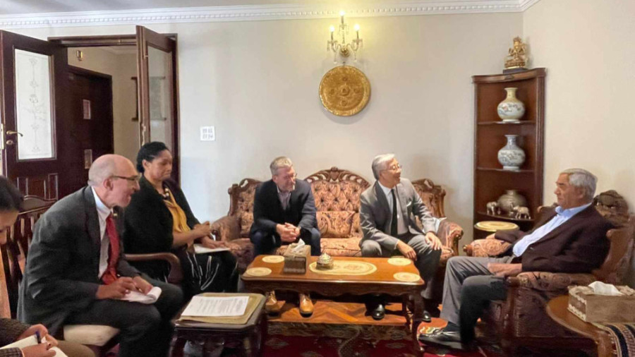 US Assistant Secretary Lu meets top Nepali leaders