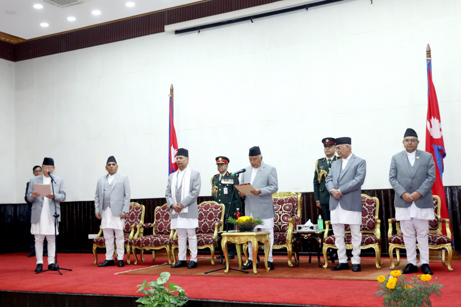 Raut sworn in as Chief Justice of Supreme Court