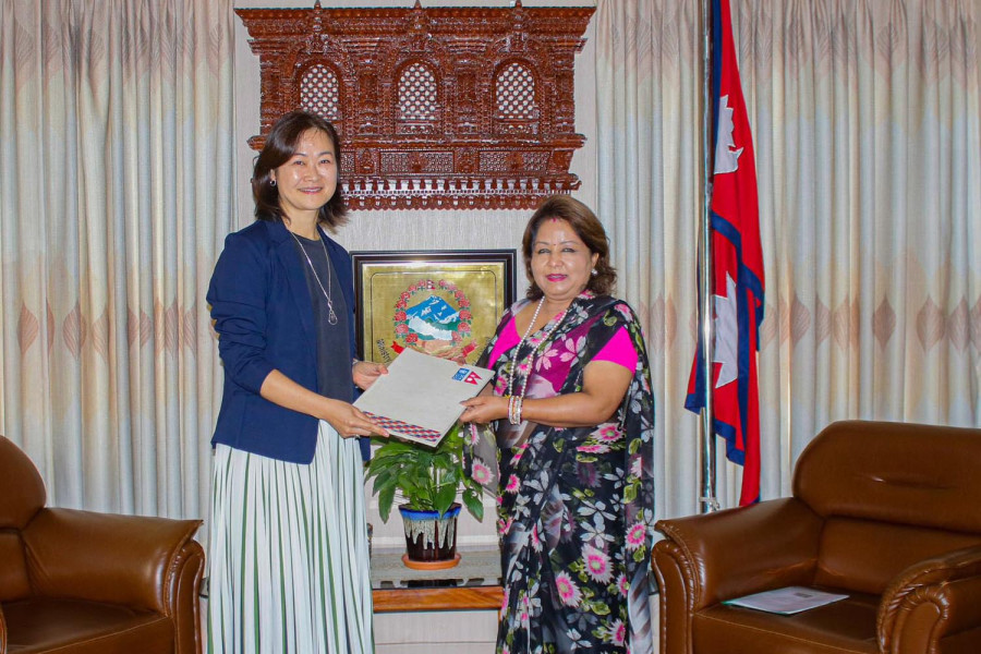 UNDP’s new resident representative Kyoko presents letter of credence