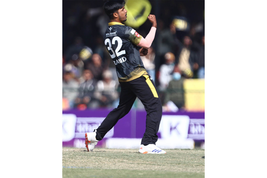 Sudurpaschim Royals set a 168-run target for Kathmandu Gurkhas