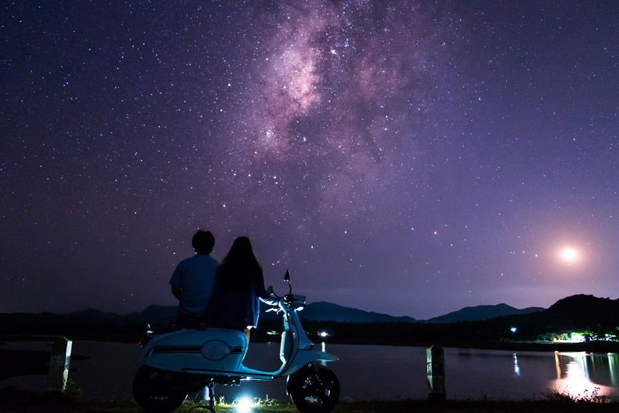 Universe in her eyes