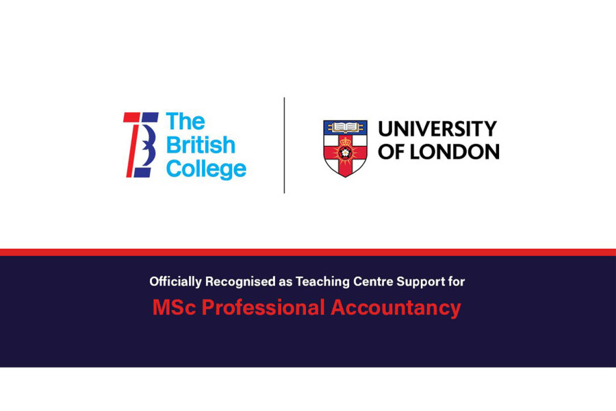 The British College gets approval for MSc professional accountancy programme