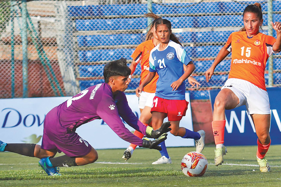 APF hit 19 goals to destroy Sudurpaschim Province