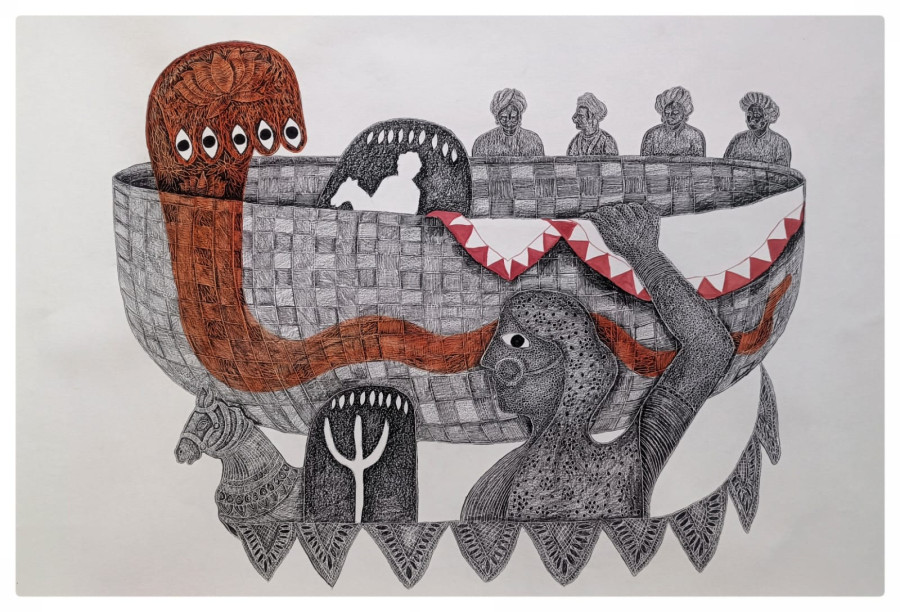 An intersection of art and poetry