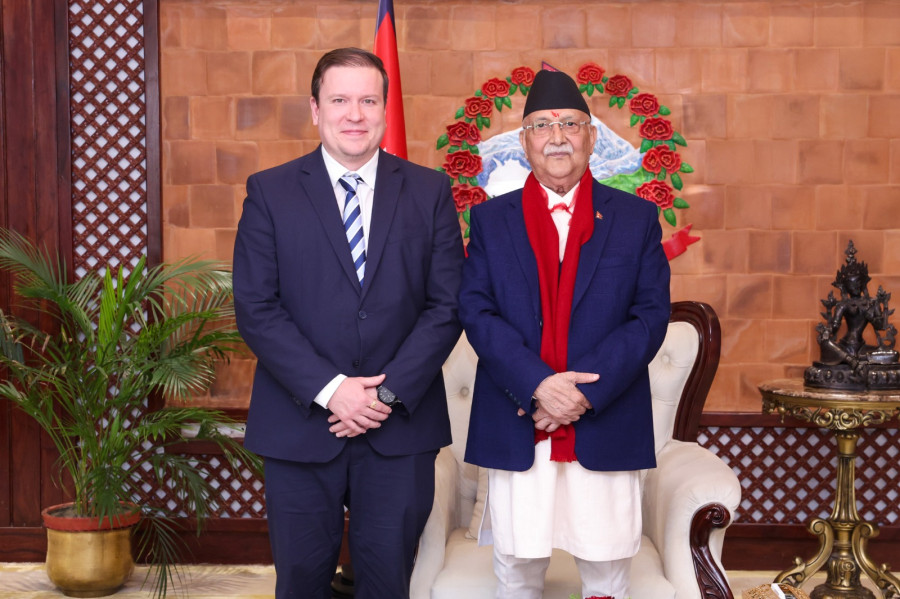 Finland’s Minister for Foreign Trade and Development calls on Prime Minister Oli