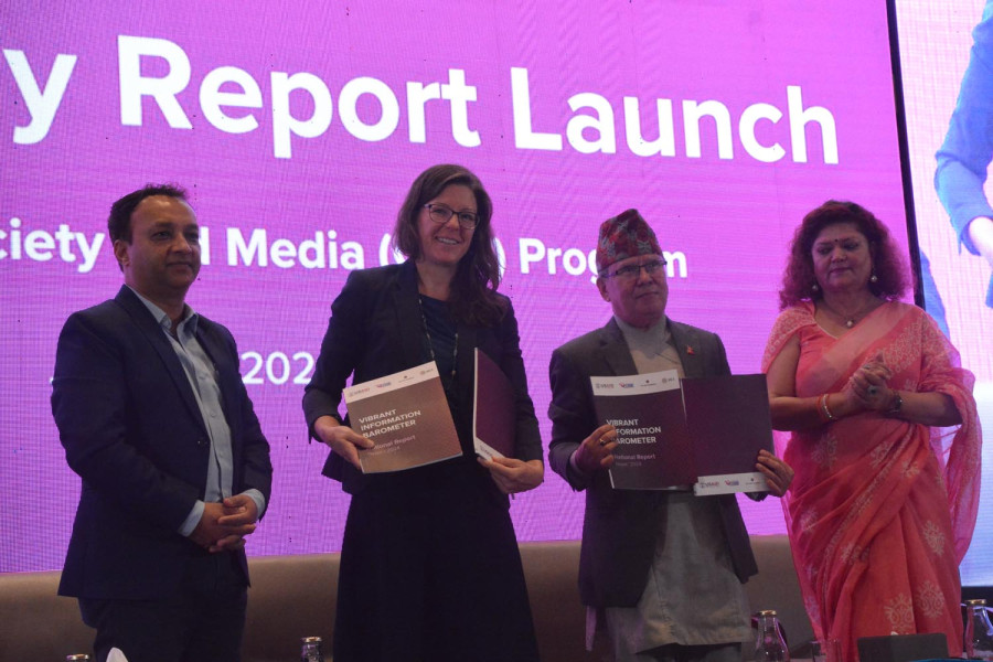 Nepali media predominantly focus on political issues: Report