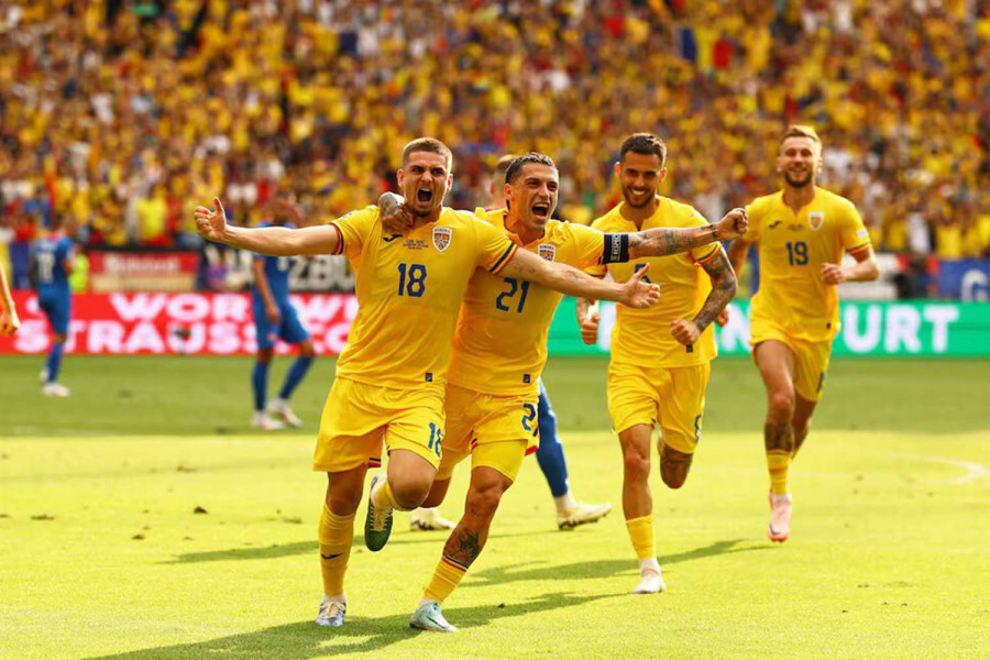 Romania, Slovakia make last 16 after lively draw