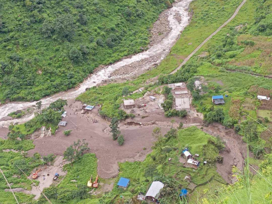 Five people missing, two injured in Gorkha landslide