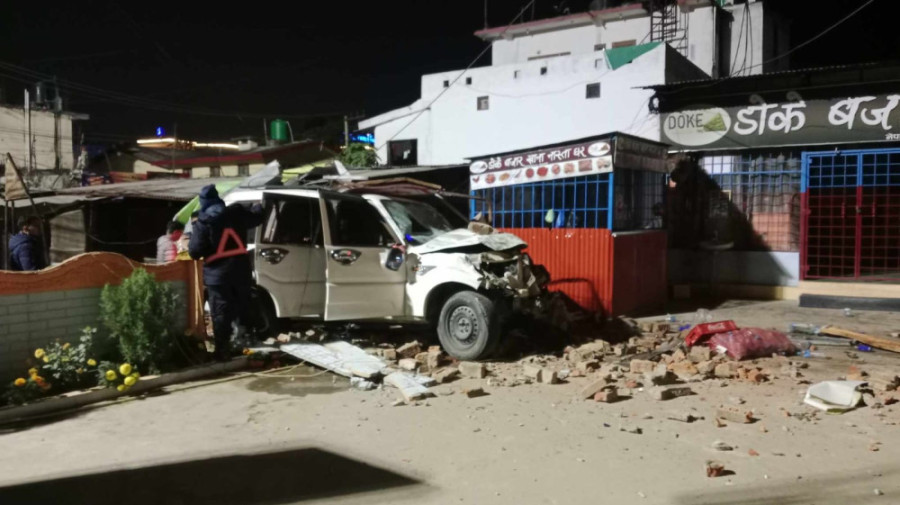 Two killed, one injured in road accident