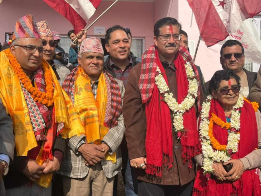 Coalition sweep upper house election except for one seat in Koshi