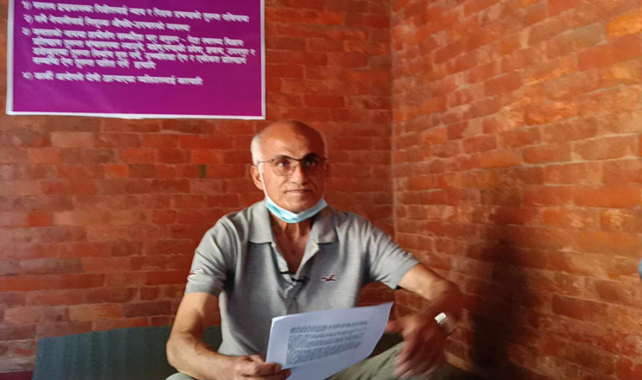 Dr Govinda KC on 22nd hunger strike