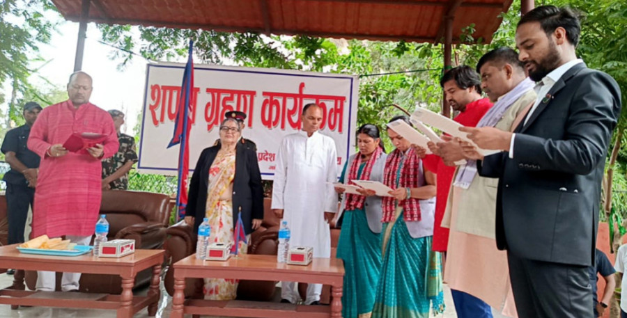 Madhesh Chief Minister Singh removes eight ministers for state