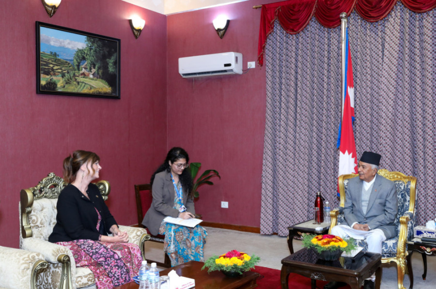 Australian envoy Volk calls on President Paudel