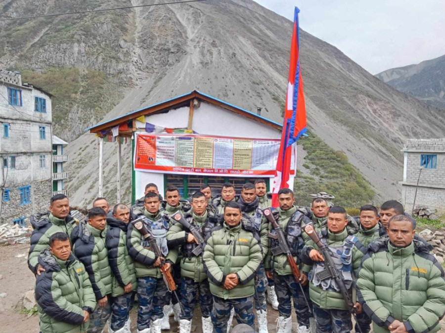 Border outpost set up in Samdo, Gorkha