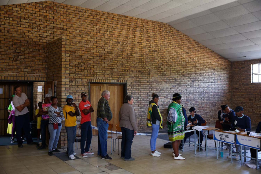 South Africans vote in most competitive election since apartheid ended