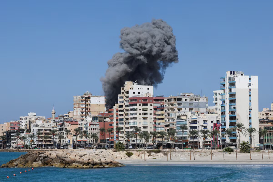 Blinken urges halt to Middle East conflict as Israel bombs historic Lebanese city