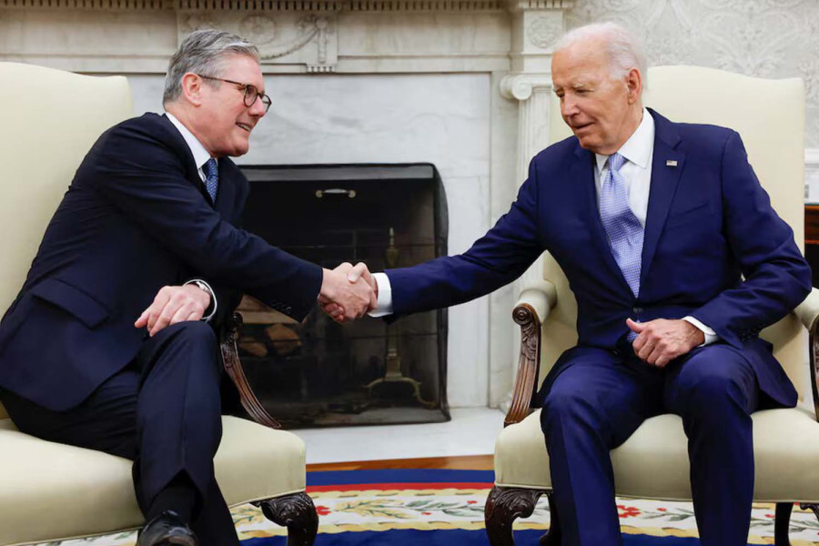 Biden welcomed Starmer’s desire for closer EU ties, UK government says