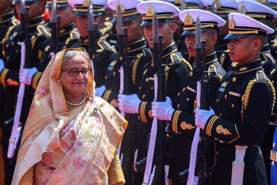 Bangladesh’s Hasina did not resign before fleeing, son says