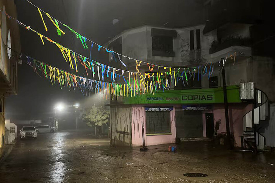 John weakens into a tropical storm after making landfall in Mexico