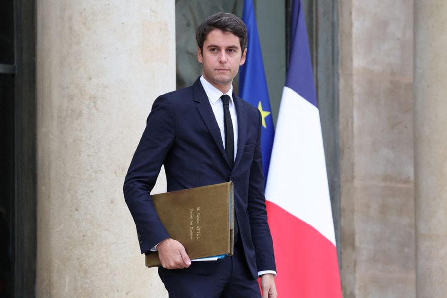 Gabriel Attal becomes France’s youngest prime minister as Macron seeks reset