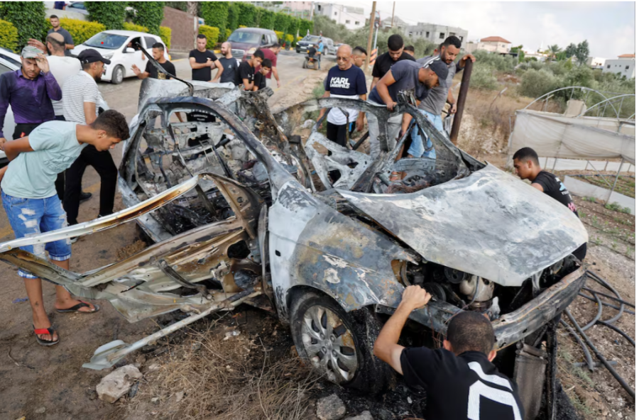 Israeli airstrikes kill nine in West Bank, including a Hamas commander