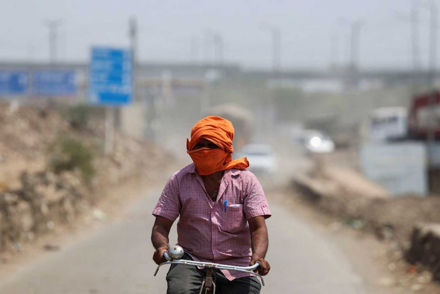 Indian capital swelters in record heat for second day
