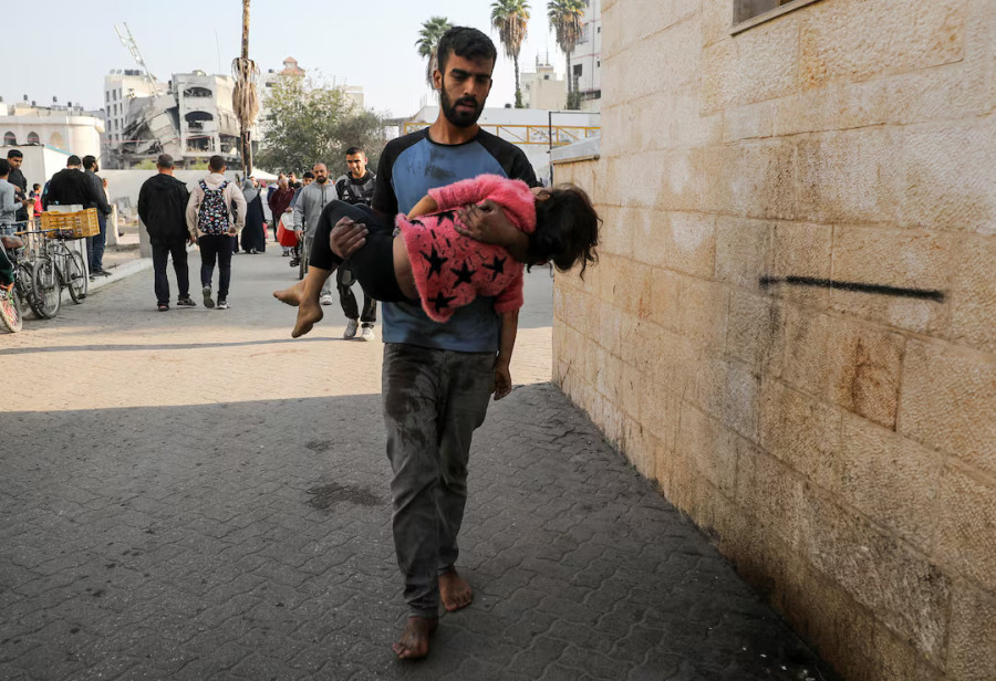 Dozens killed and wounded in Israeli strike on northern Gaza’s Jabalia, medics say